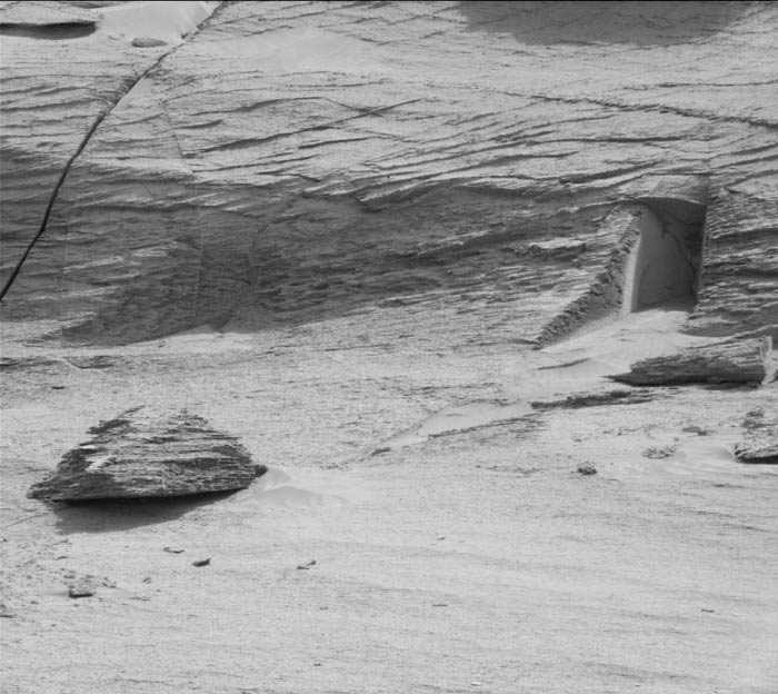 Gesteinsbild vom Mars - © Image: NASA/JPL-Caltech/MSSSImage from NASA's Curiosity
